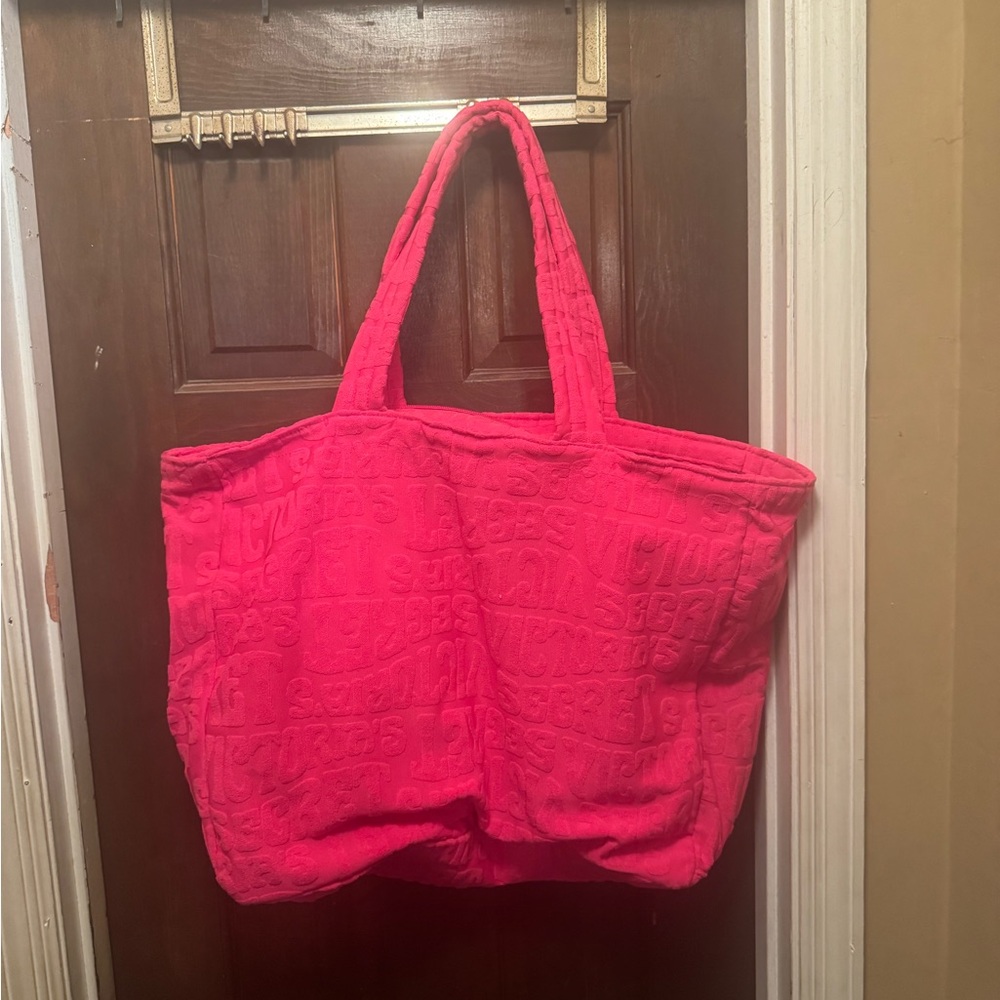Victoria’s Secret Pink Quilted Weekender Tote Bag